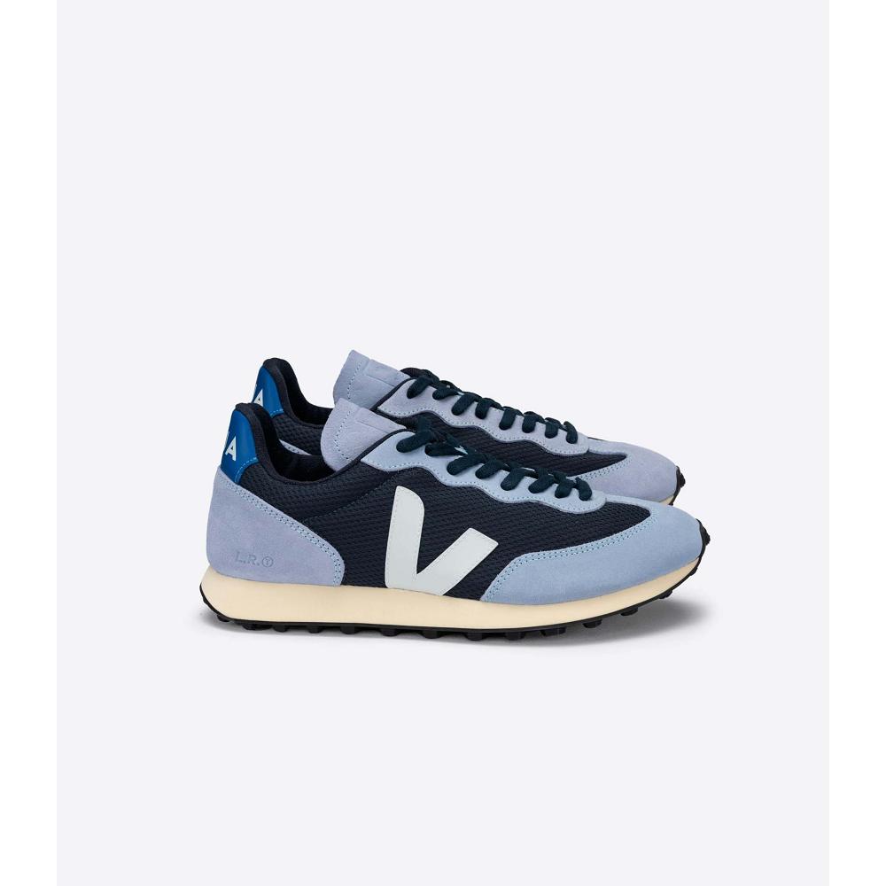 Blue Men\'s Veja RIO BRANCO ALVEOMESH Running Shoes | AU 163YXF